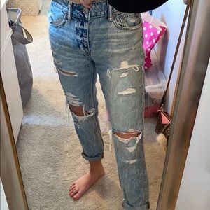 american eagle boyfriend jeans!!